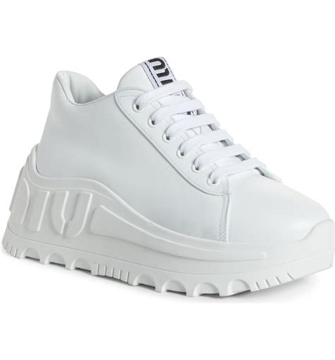 miu miu platform sneakers sale|miumiu sneakers for women.